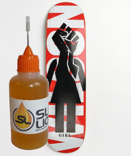 Slick liquid lube bearings - lube,