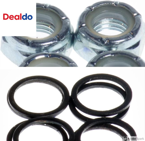 Skateboard truck axle washers - truck,