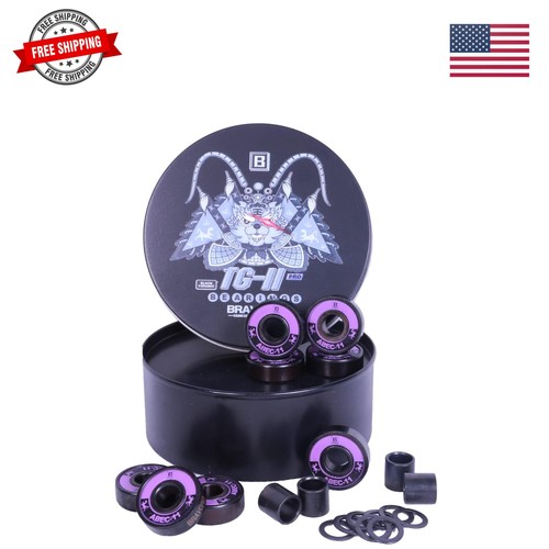 Skateboard bearings black - skateboard, bearings,