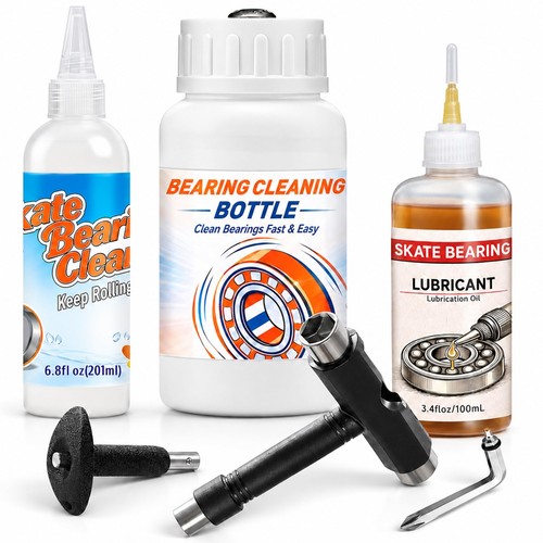 Skate bearing cleaning kit - kit,